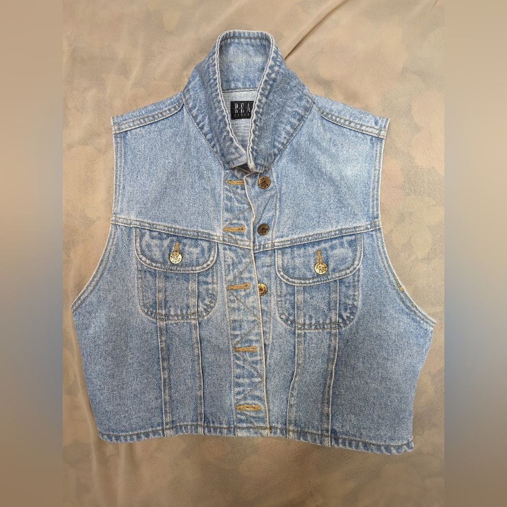 REAL clothes denim vest